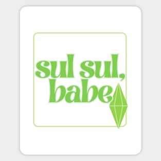 Sul Sul Simlish Sticker